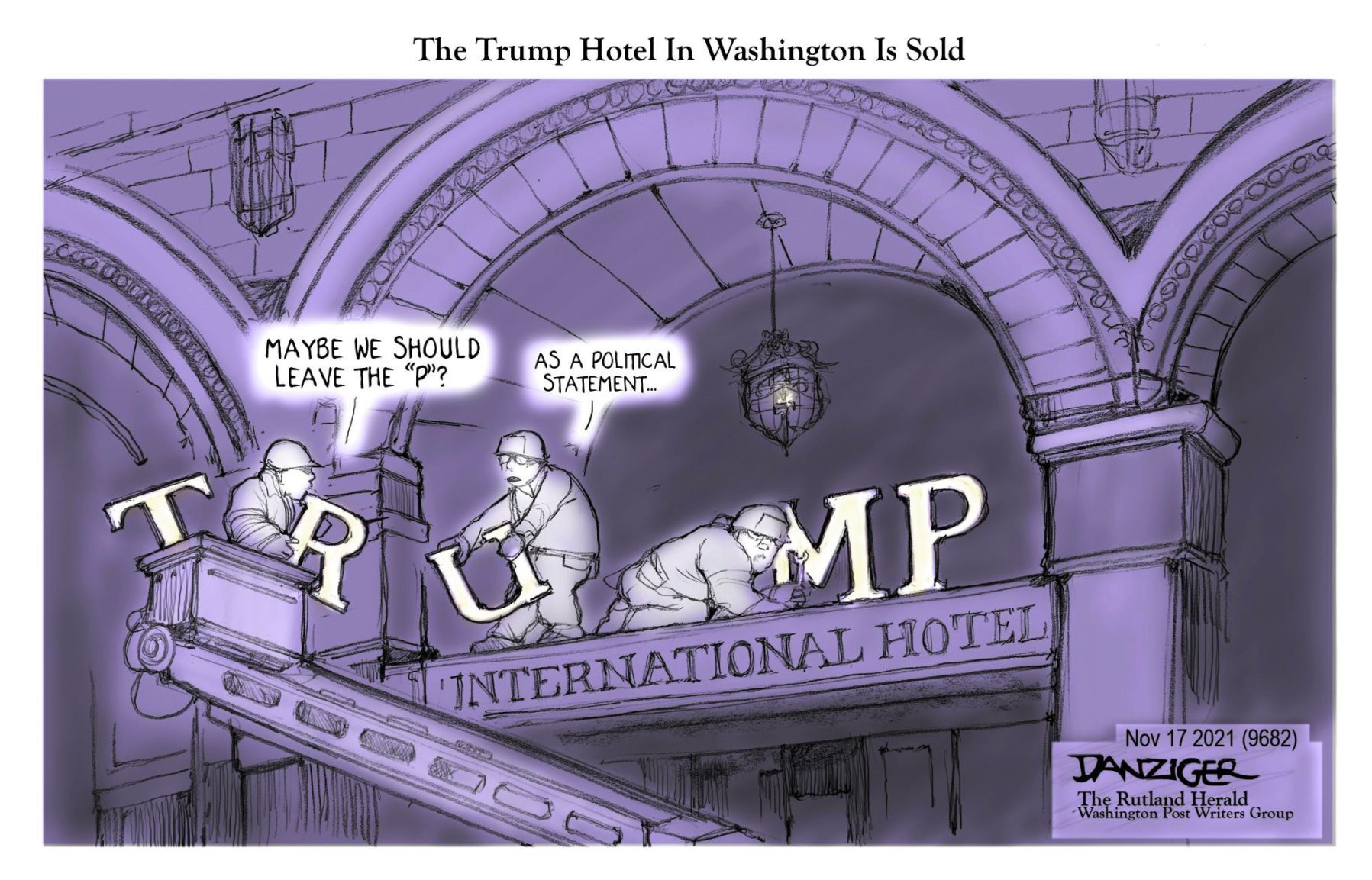 Jeff Danziger cartoon